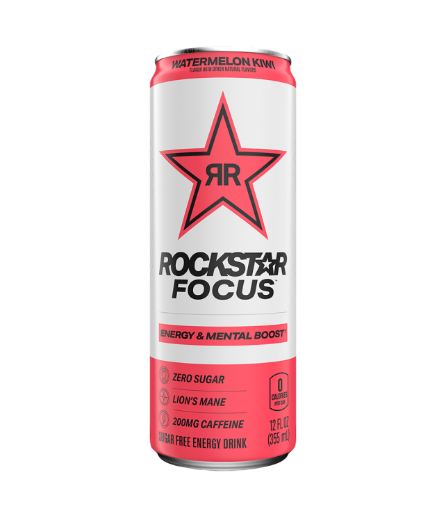 Rockstar Energy Drink Focus Watermelon Kiwi
