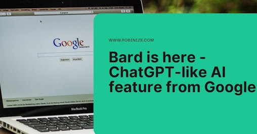 Cover Image for Bard is here - ChatGPT-like AI feature from Google