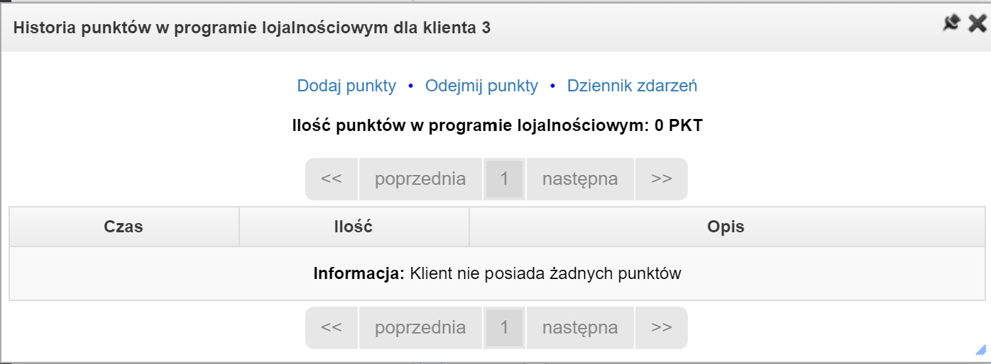 Historia punktów lojalnościowych