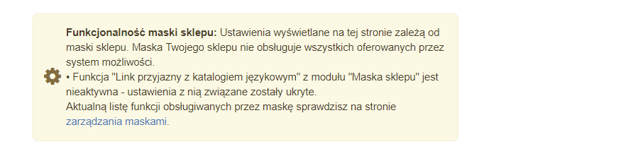 Brak obsługi w szablonie struktury przyjaznych adresów