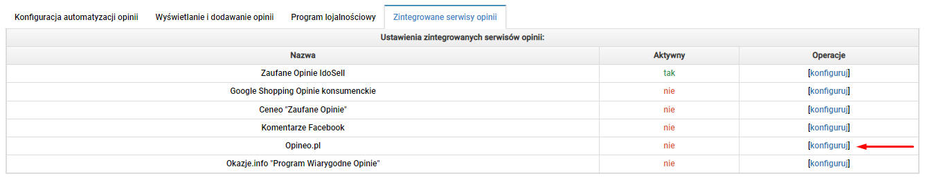 Wybór i konfiguracja serwisu z opiniami