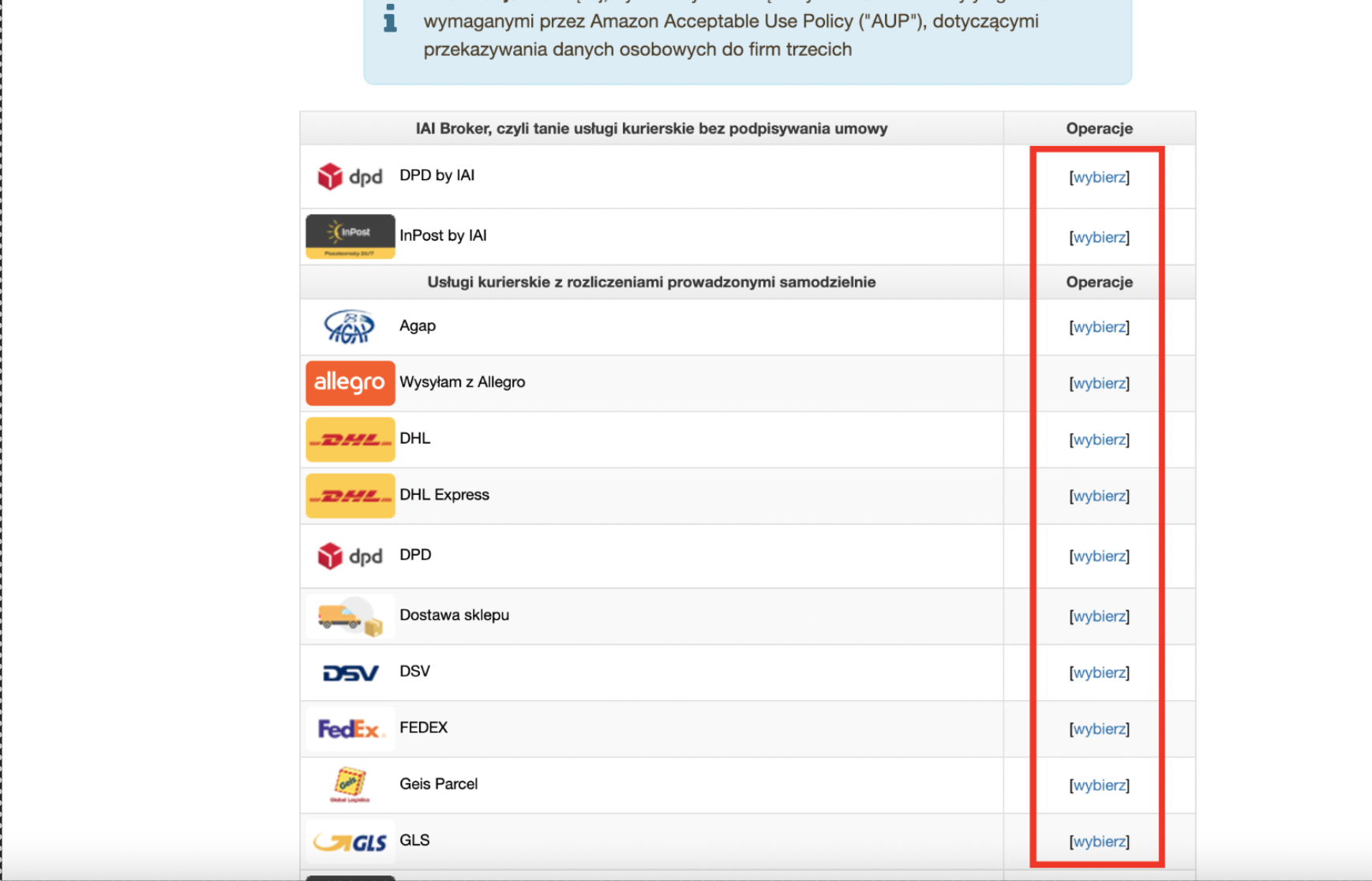 Konfiguracja integracji z morele.net w panelu IdoSell Shop