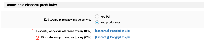 Eksport oferty do Empik Marketplace