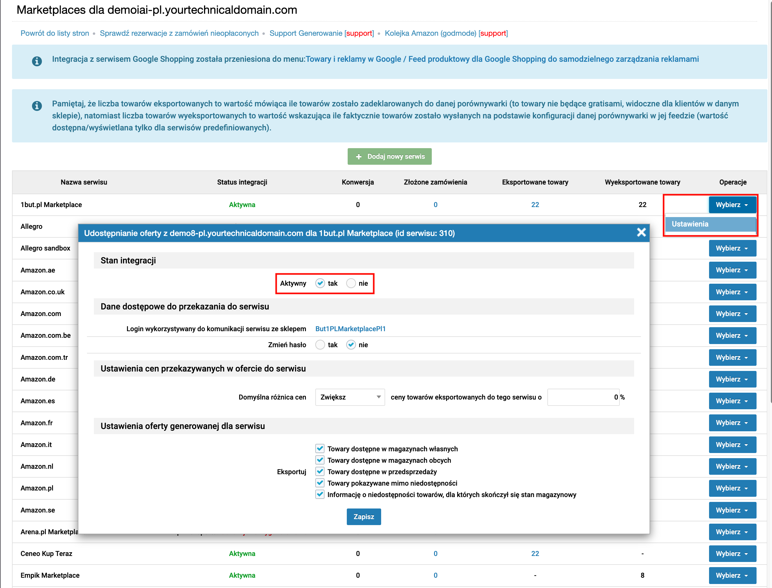 Włączanie aktywności konta TakeMore.net (dawniej 1but.pl)