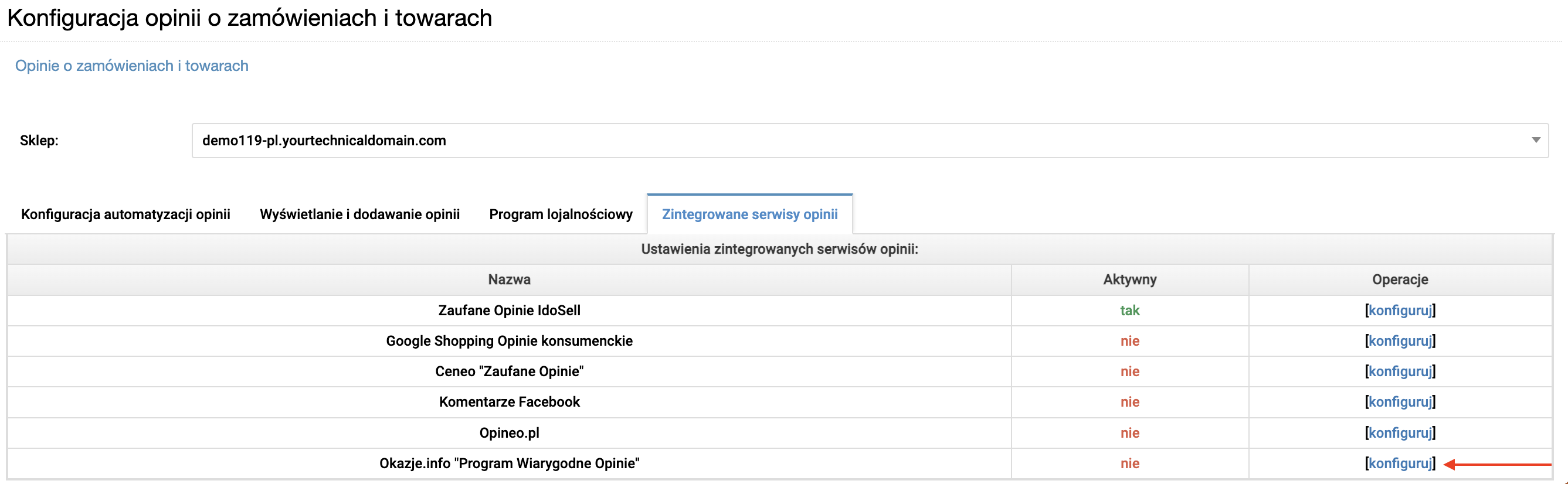 Wybór i konfiguracja serwisu z opiniami