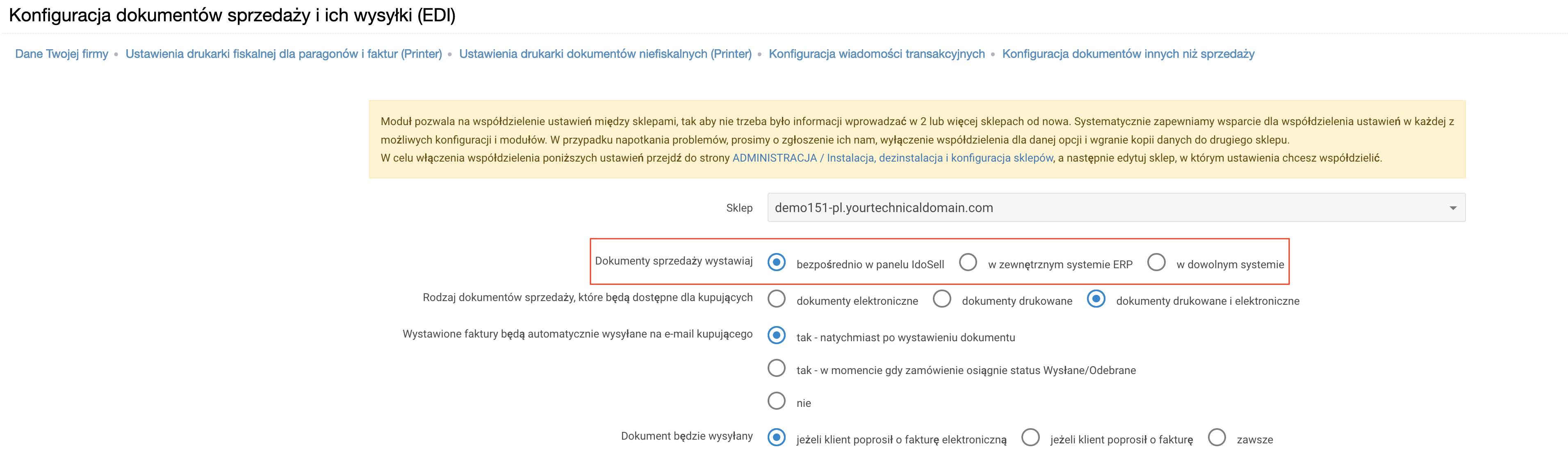 dokumenty sprzedaży