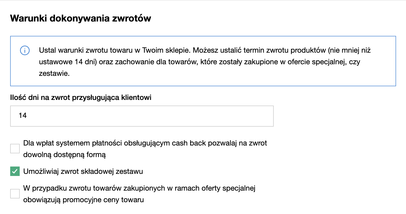 zwroty i reklamacje
