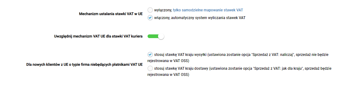 VAT OSS - sprzedaż międzynarodowa