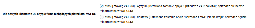 VAT OSS - sprzedaż międzynarodowa