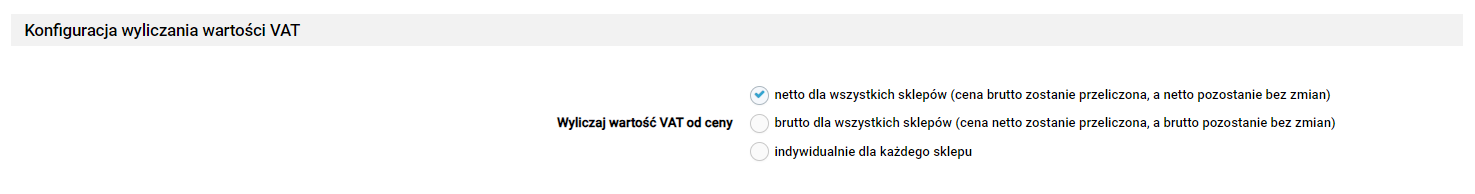 Konfiguracja ustawień podatkowych i rozliczeniowych