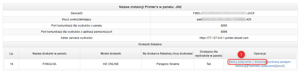 IdoSell Printer - nagle przestał się uruchamiać, bądź przestał działać