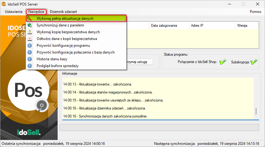 Instalacja i konfiguracja IdoSell POS