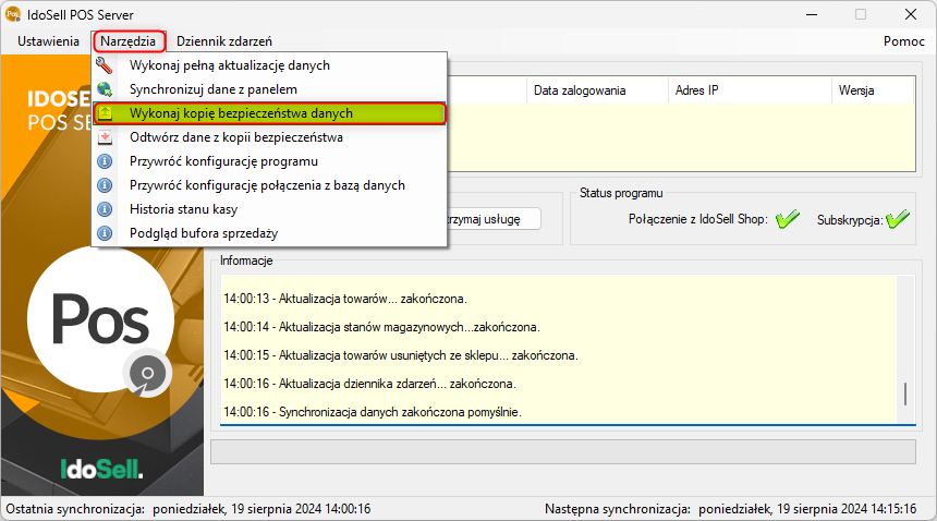 Instalacja i konfiguracja IdoSell POS