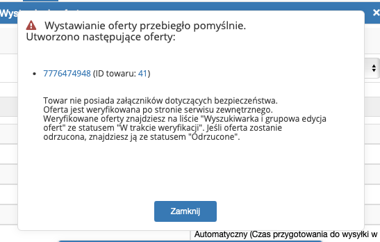 Wystawianie ofert na Allegro.