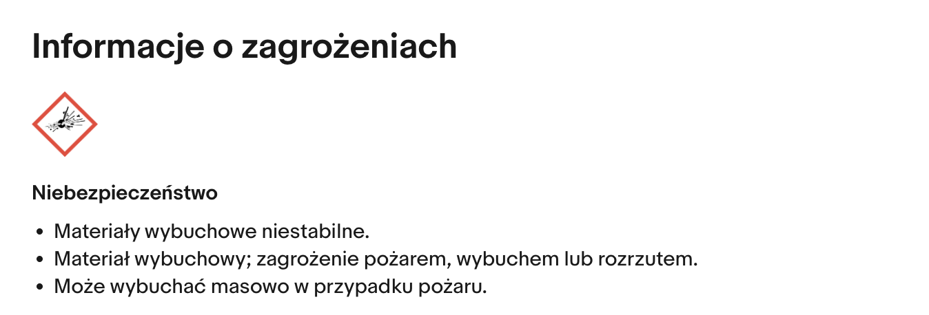 Informacje o zagrożeniach