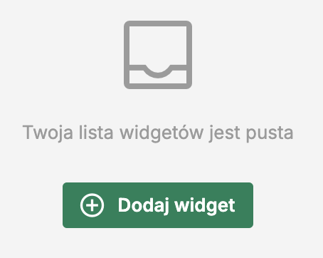 Dodawanie nowego widgetu