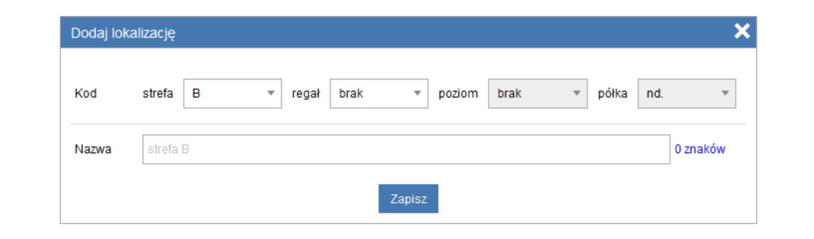 lokalizacje magazynowe