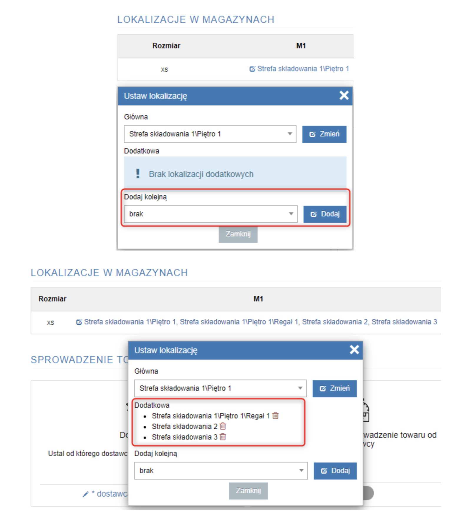 lokalizacje magazynowe