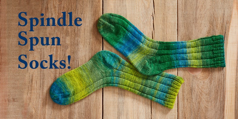 handspun socks Helmen