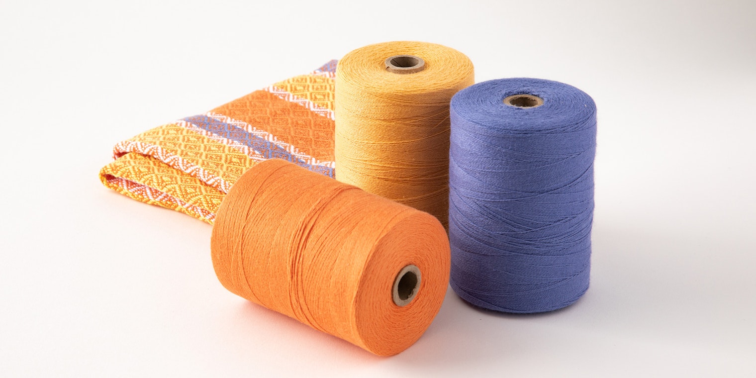 Cotton weaving cones