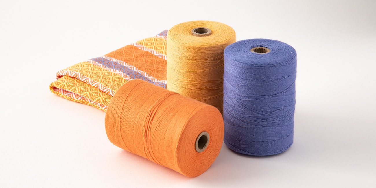 Cotton weaving cones