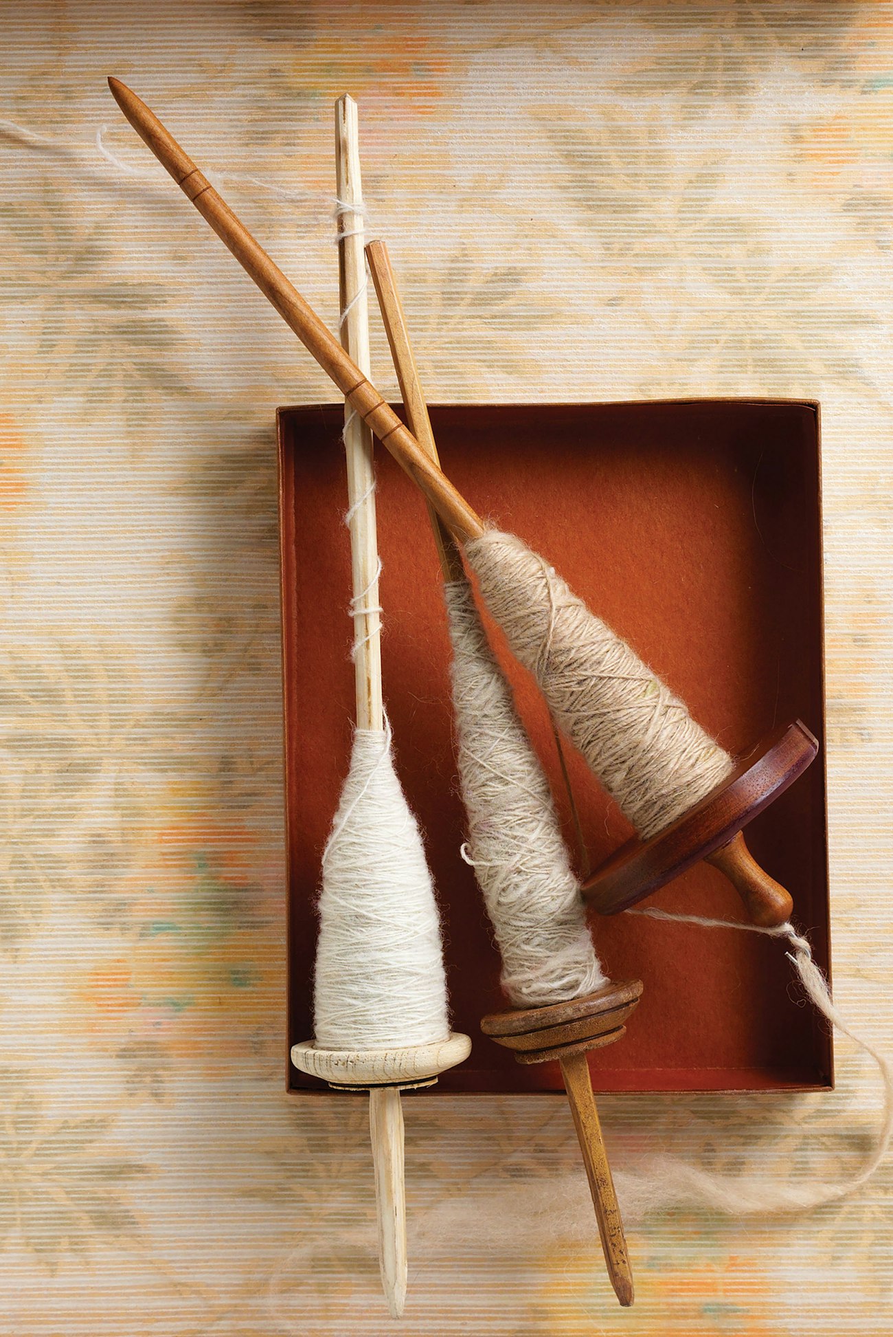 Low whorl spindles