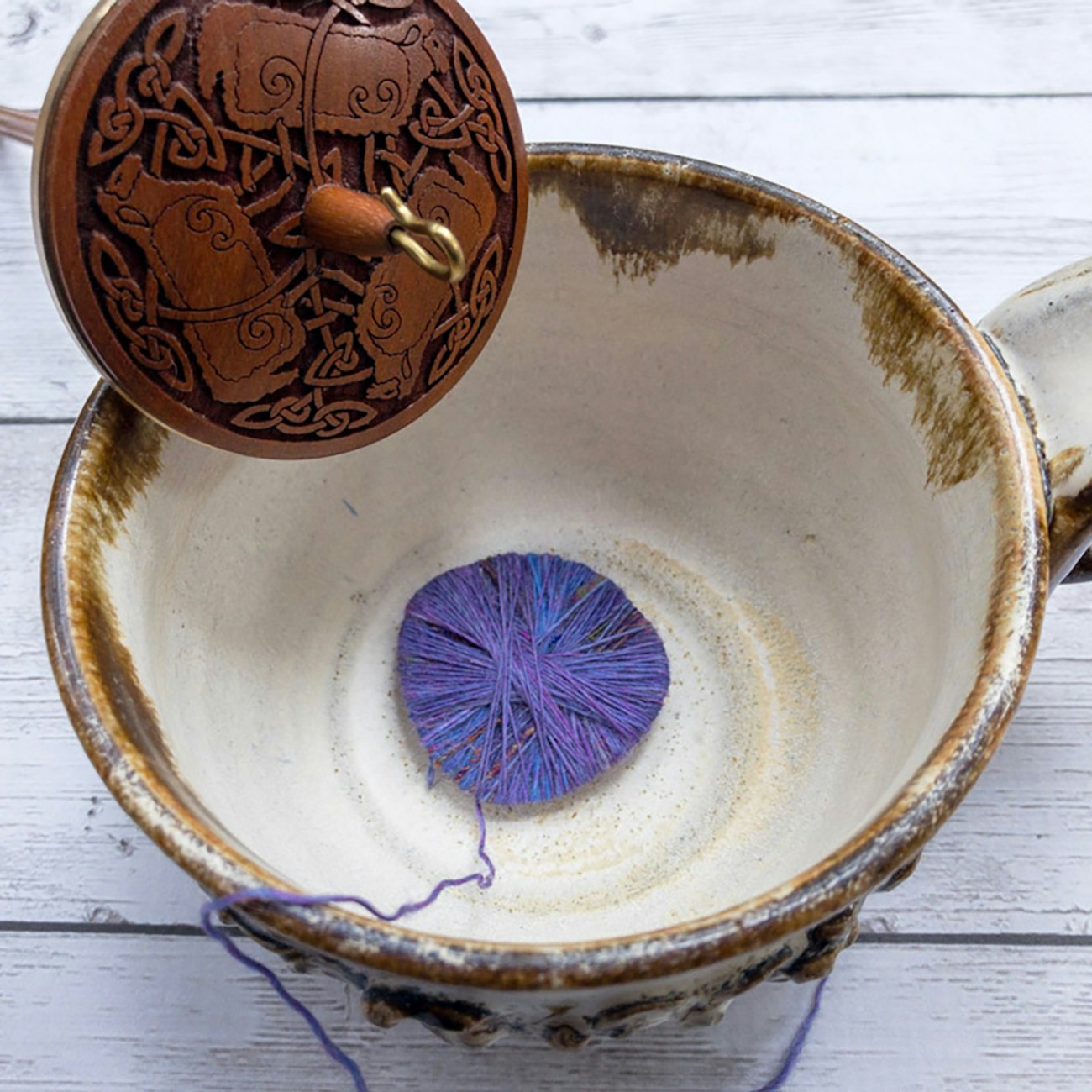 Disk in mug