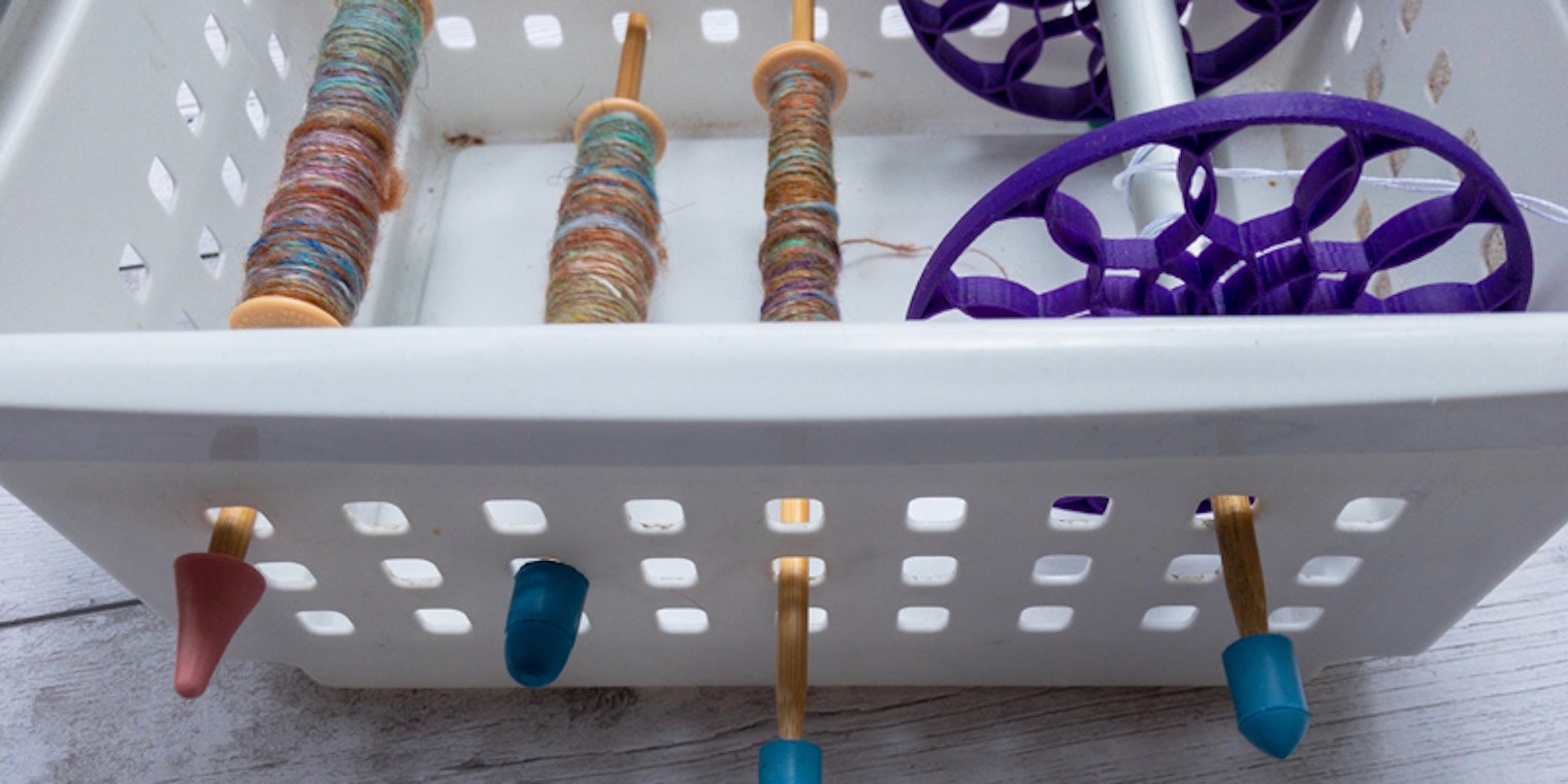 plying from spindles