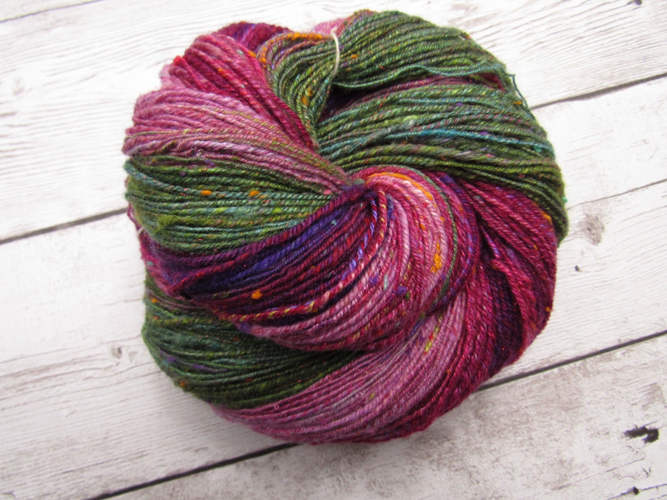 Plied yarn from Debbie Held