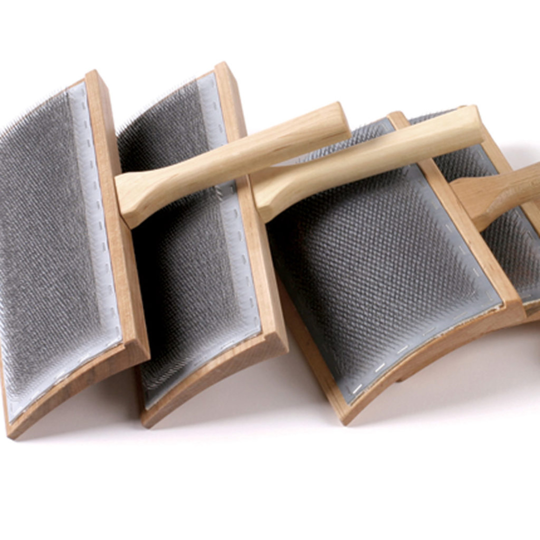 cotton and wool hand cards
