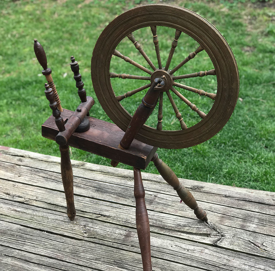 ☆ Rare Vintage Spinning Wheel ・糸車・糸紡ぎ機 ☆ 【公式通販】