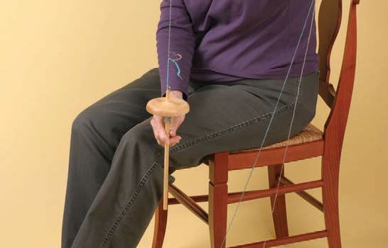Plying on a Spindle with Maggie Casey - Demo