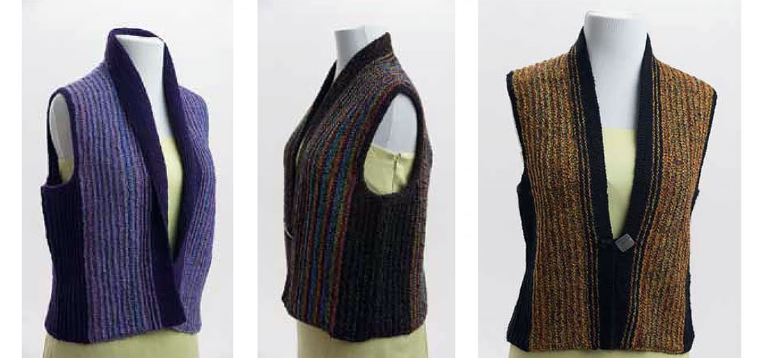 Color Block Vest by Susan Z. Douglas