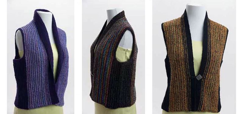 Color Block Vest by Susan Z. Douglas