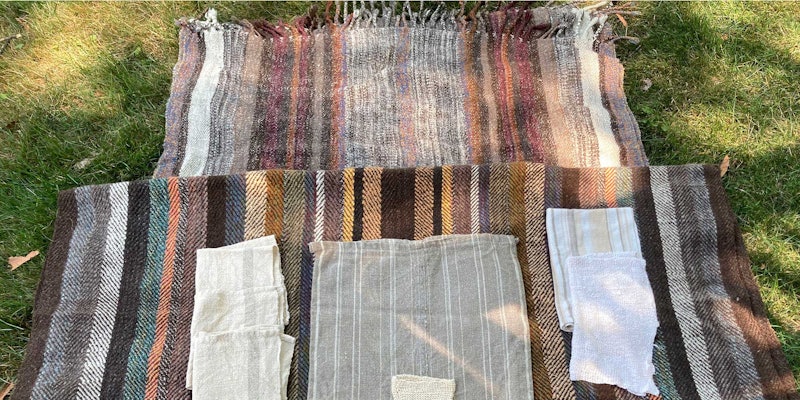 Handspun home textiles