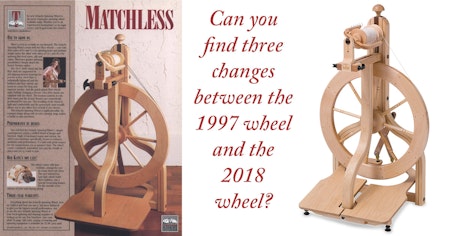 Lendrum Double Treadle Spinning Wheel