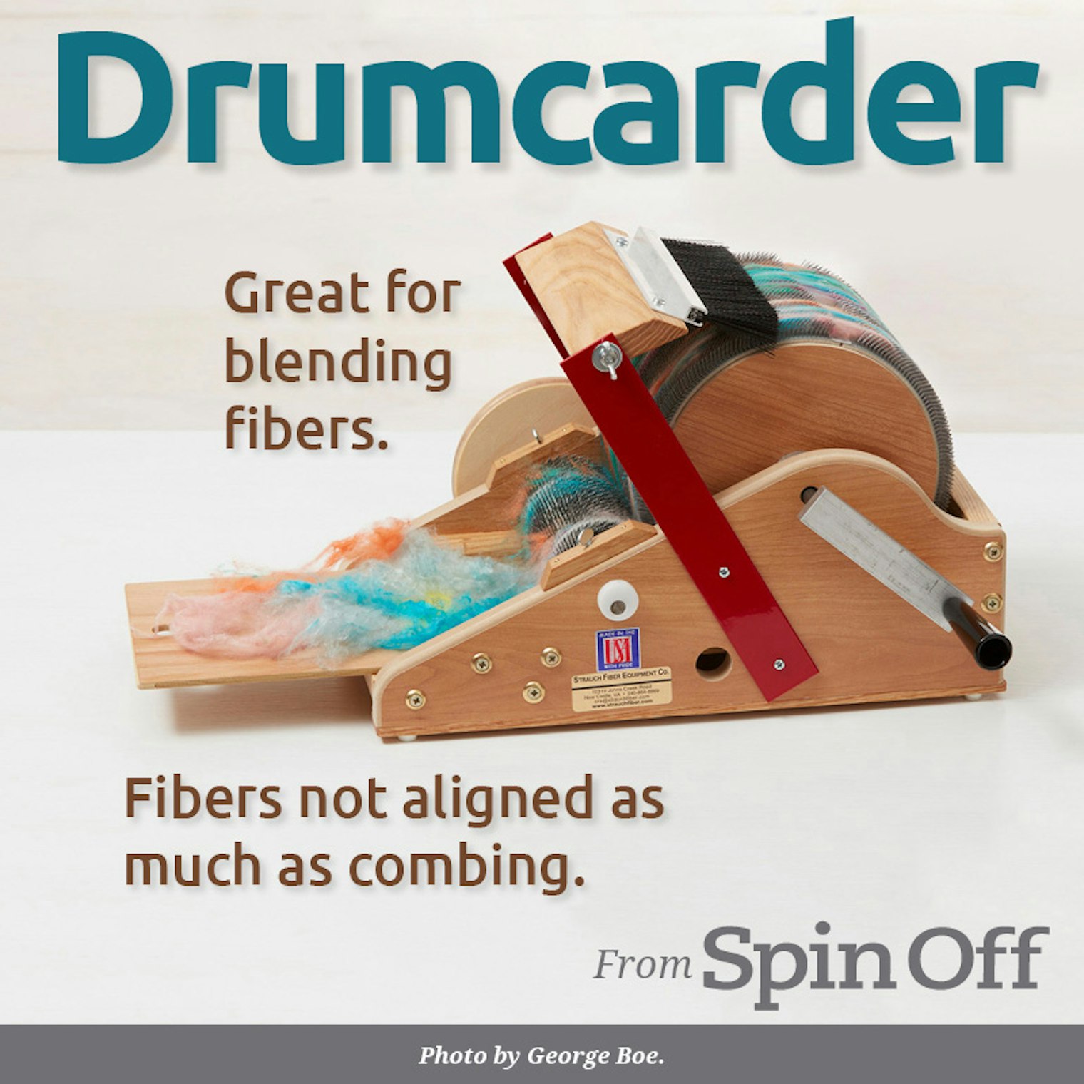 SpinOff-Drumcarder