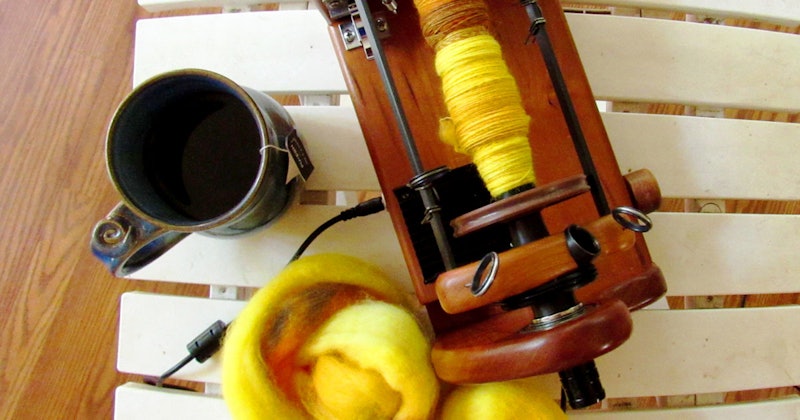 electric-spinning-wheel