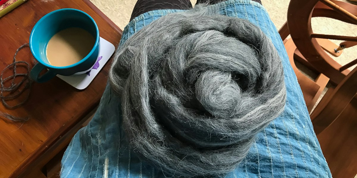 Roving Reporter: Knitting with Handspun for a Cozy Fall | Spin Off