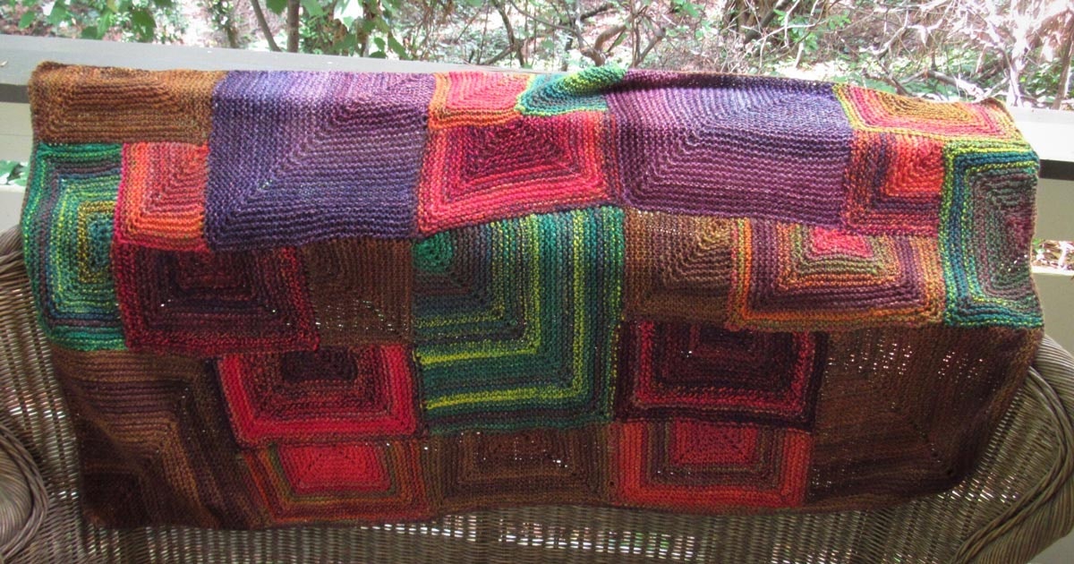 finished-mitered-square-blanket
