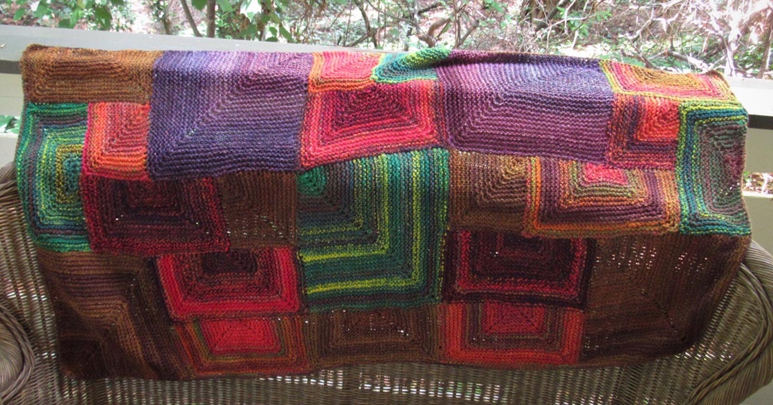 finished-mitered-square-blanket