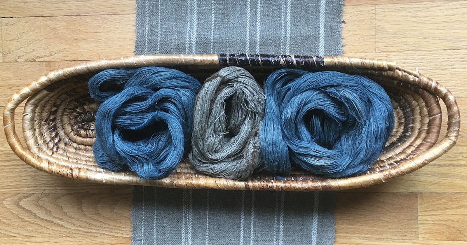 Sizing Handspun Singles for Weaving Spin Off