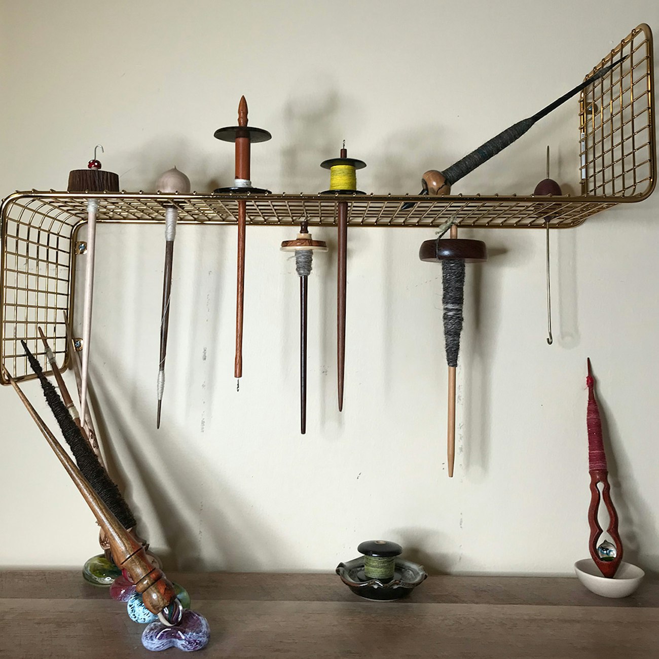 Spindle-storage