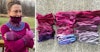 Your Finished Object: Handspun Morning Glory Plummy Cowl and Mitts Image