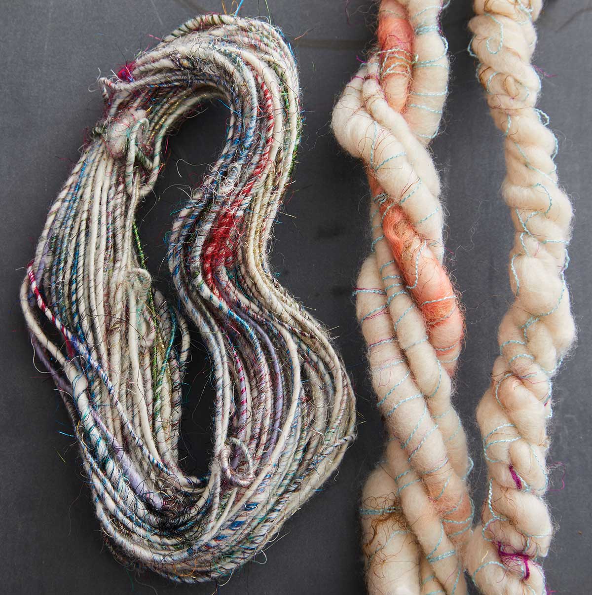 Spun yarn discount