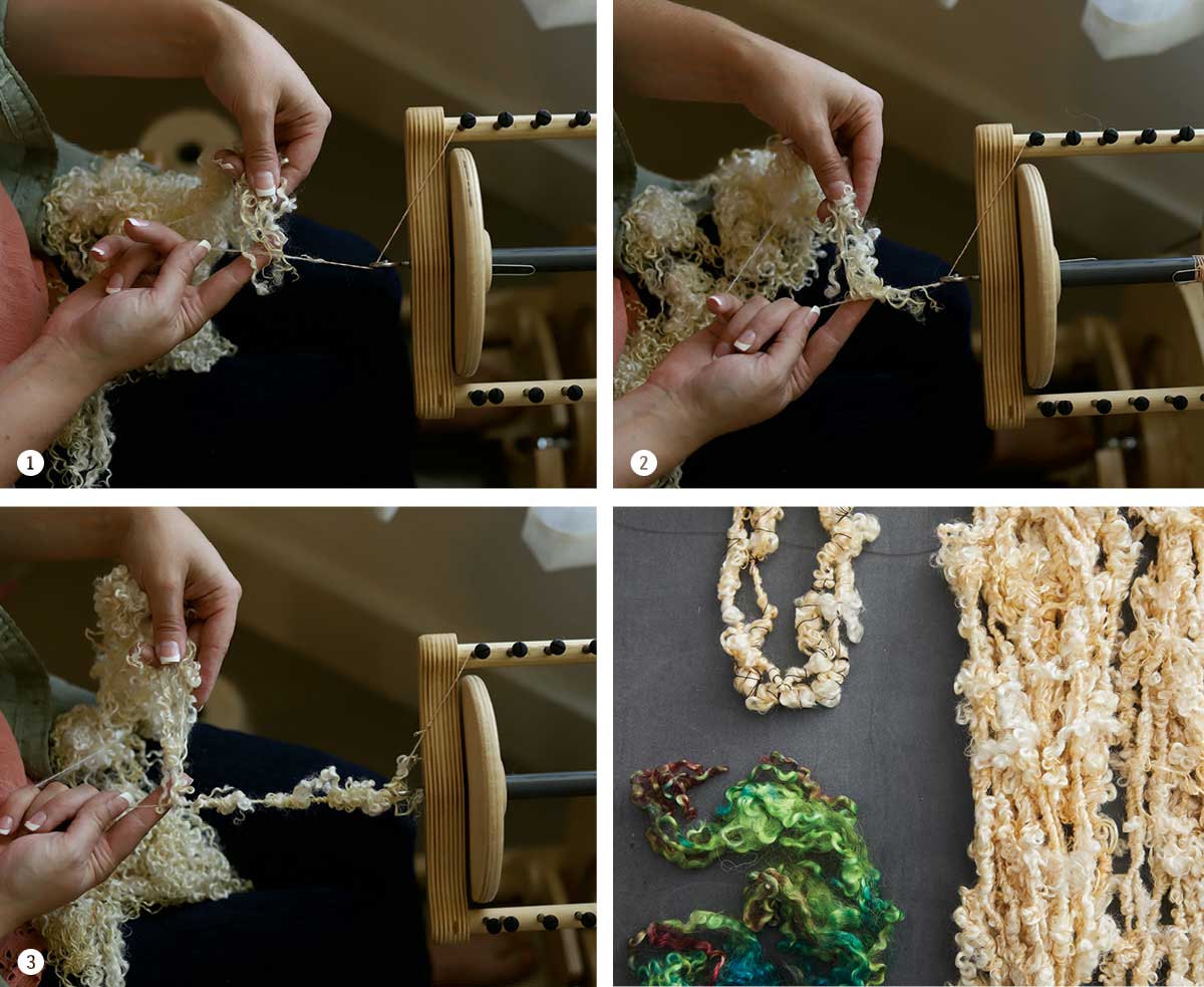 ホームスパンテクニック = spun technique Wild Core Spinning: Tips from a Texture Lover | Spin Off