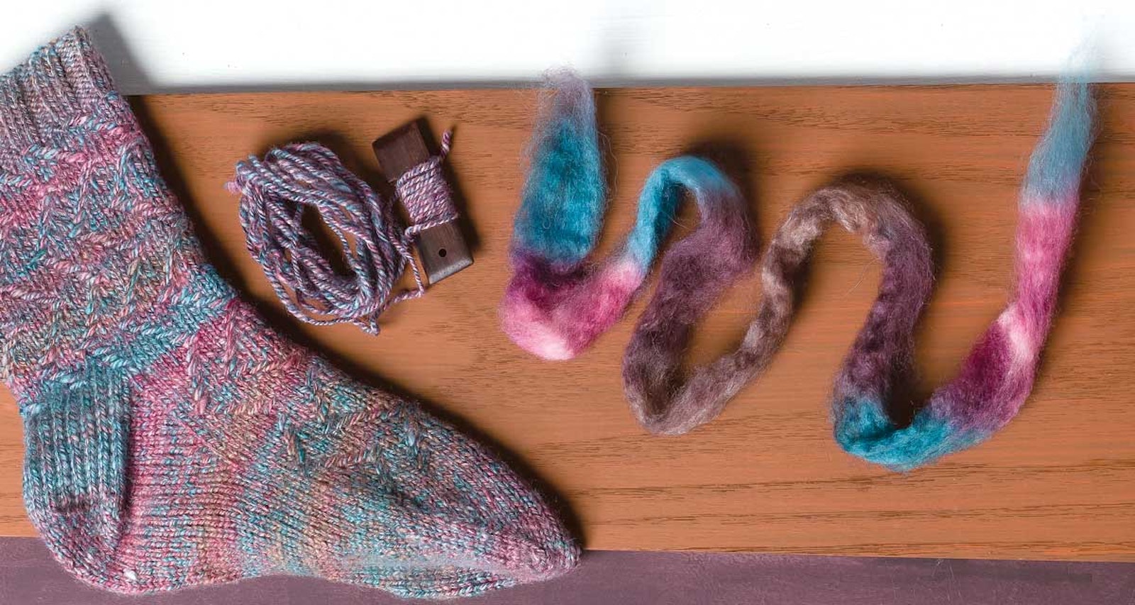 One Sock Knitting Pattern by Kate Atherley