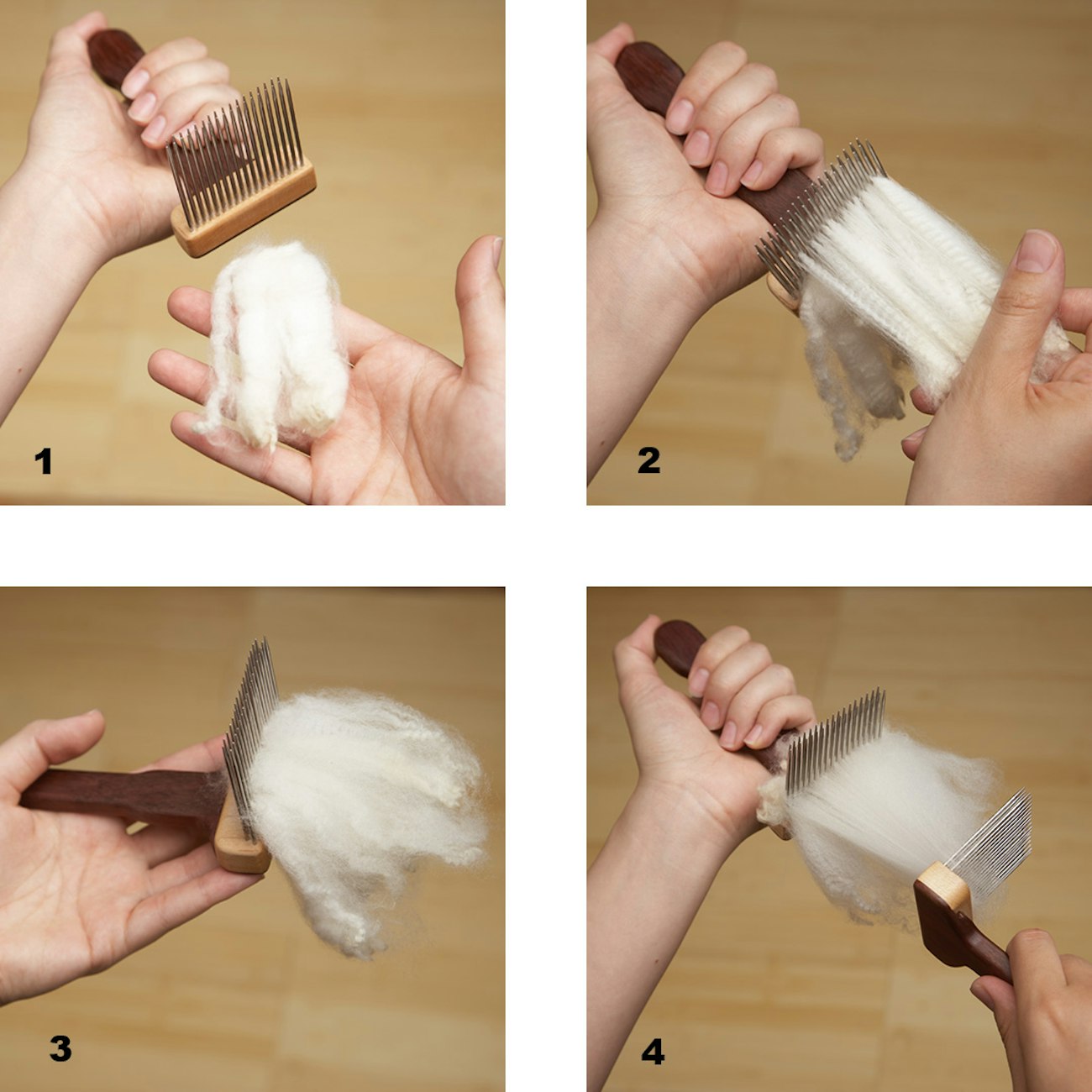 Combing-steps-1-4