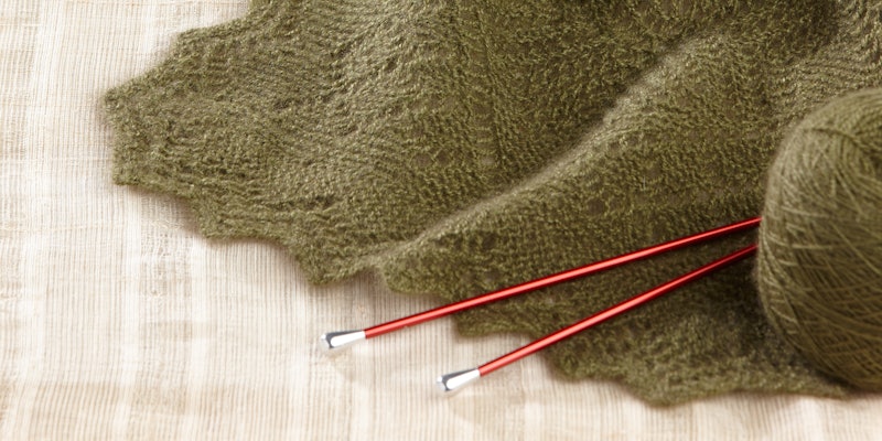 Learn the Orenburg style of plying, plus receive the pattern download for creating this beautiful scarf. Photo by Joe Coca