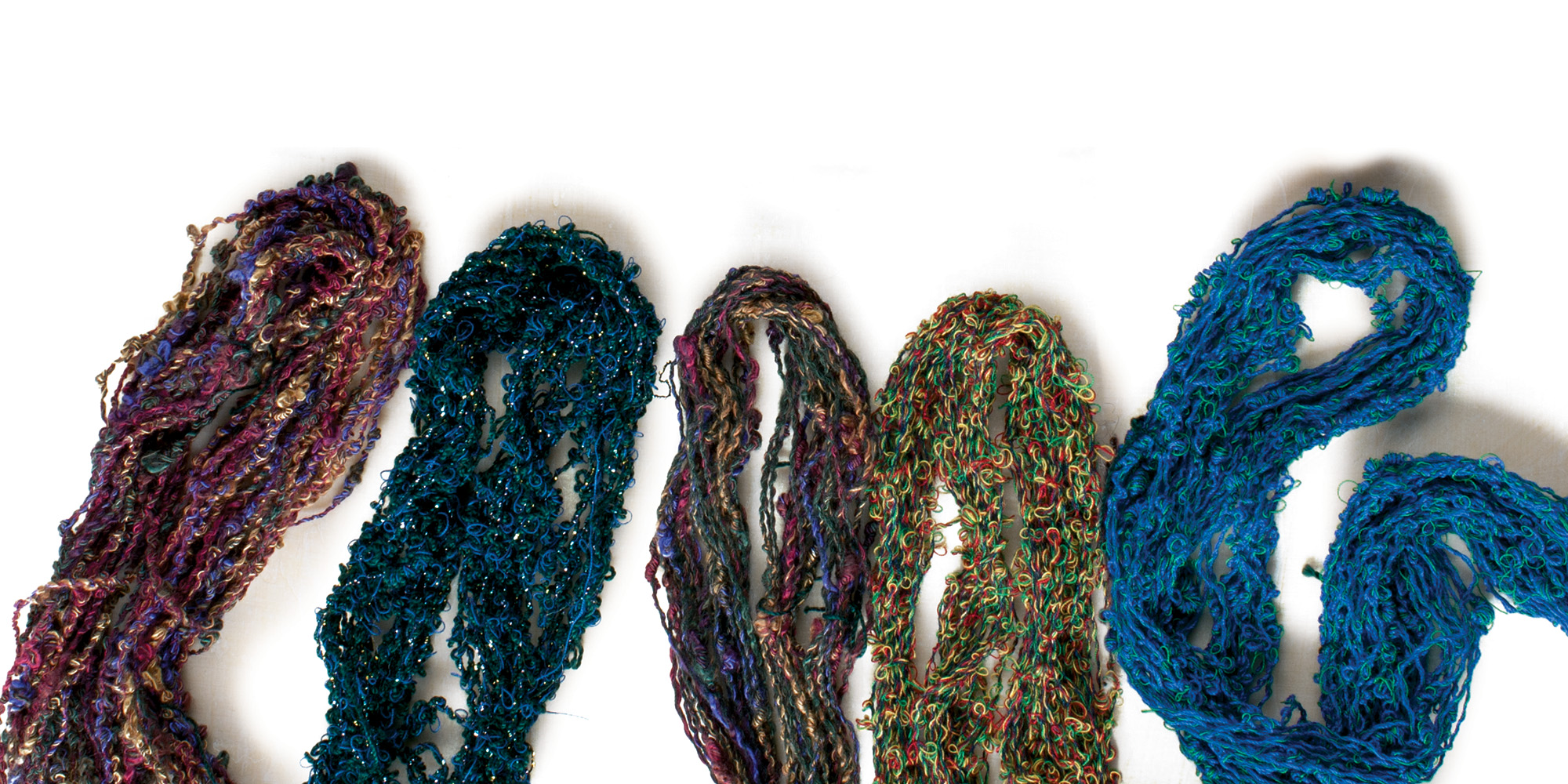 What is a bouclé yarn?